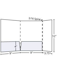 Letter Presentation Folder - Inside Right Lateral Flap