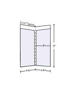 4.45x9 Airline Ticket Jackets