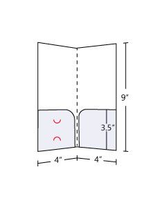4x9 Presentation Folders