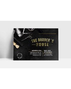 Postcards - Matte Lamination + Raised Metallic Foil